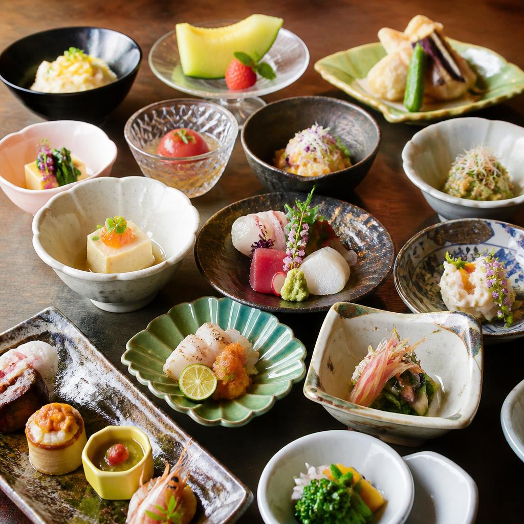 旬を味わう小皿料理